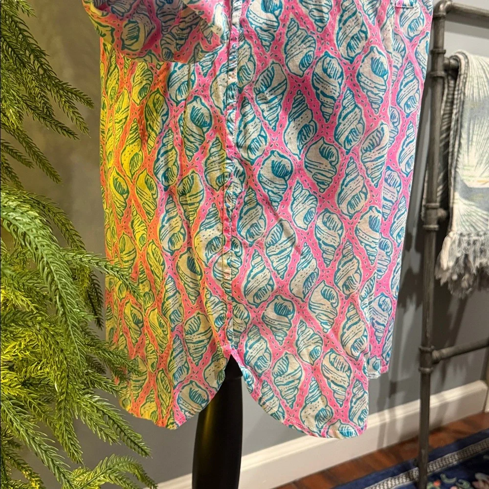Lilly Pulitzer Size S Seashell Tunic Dress - Picture 5 of 11